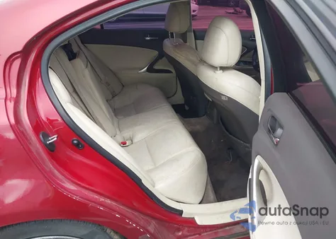 2009 Lexus Is 250 z USA, uszkodzony, nr VIN JTHBK262695096514